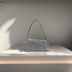 Small square Bag Alexander Wang logo Crystal Bag Shoulder bag